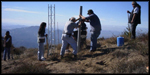 La Jolla Tribal Members Help Raise Antenna