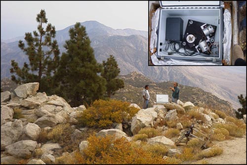 seismometers and digitizers in santa ana mountains