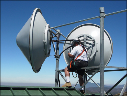 Monument Peak installation