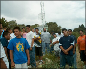 solar-powered relay site