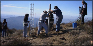installing poles